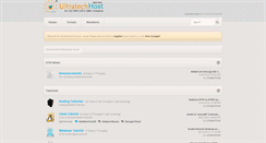 Desktop Screenshot of forums.ultratechhost.com